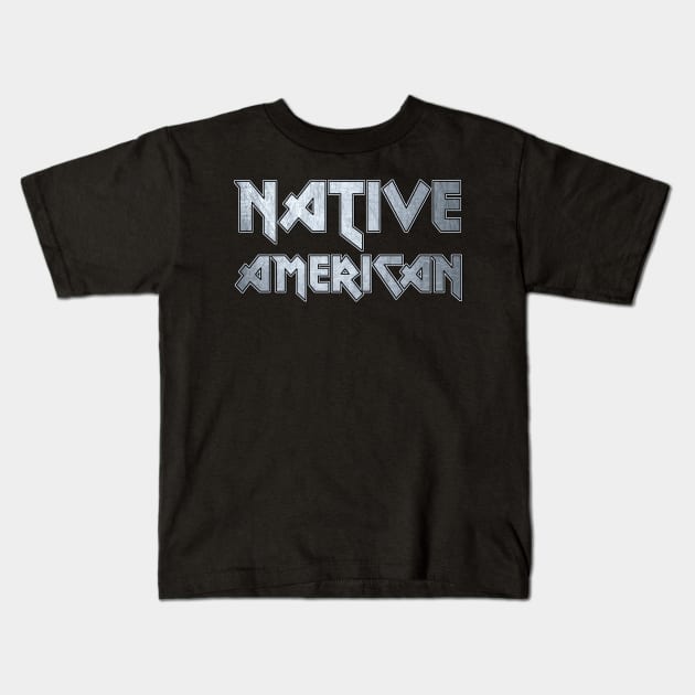 Native American Kids T-Shirt by Erena Samohai